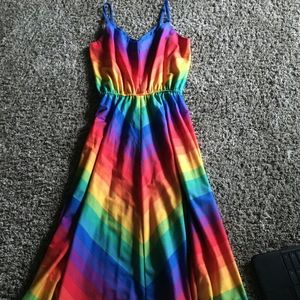 Rainbow dress